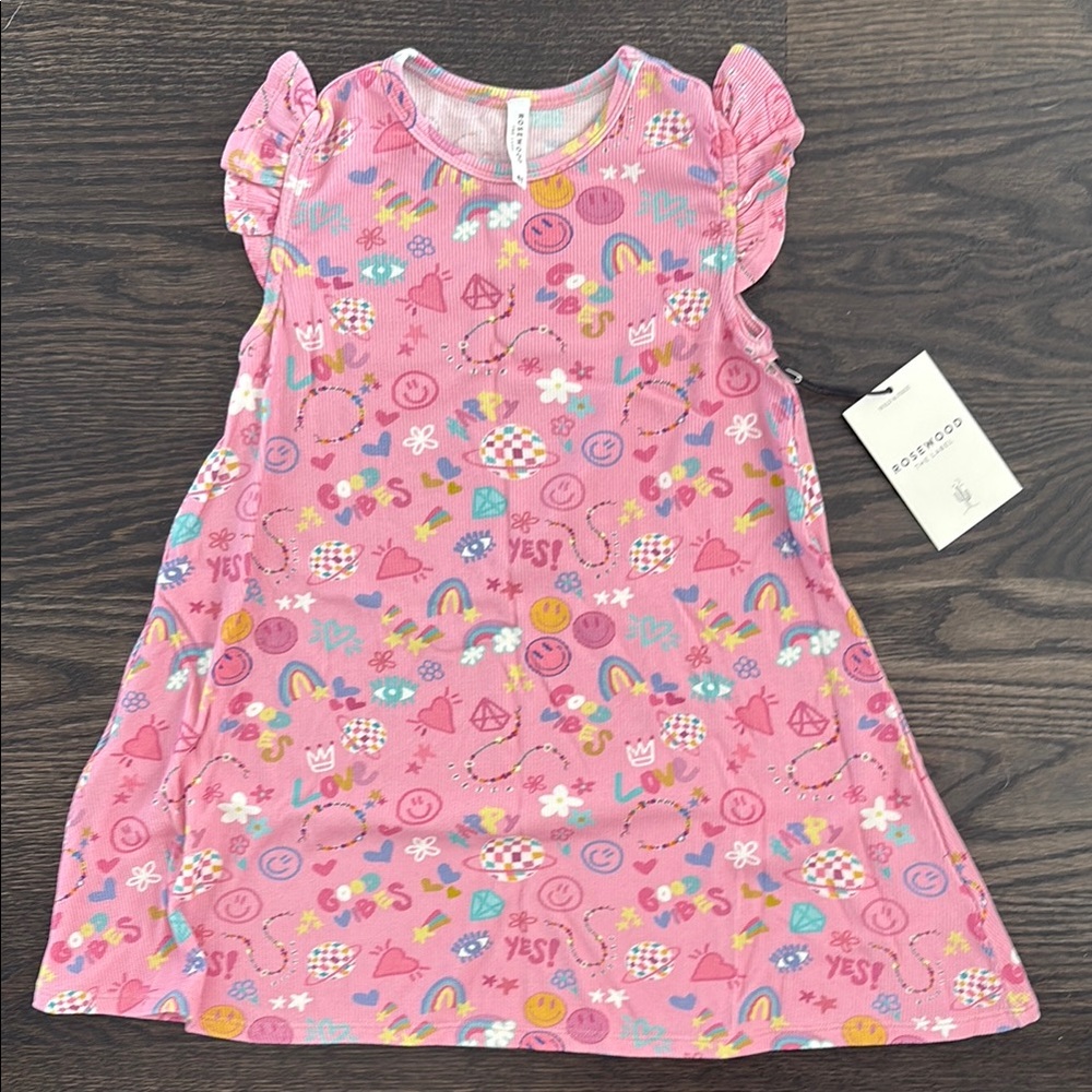 Rosewood the label girls nightgown- NWT- 4T